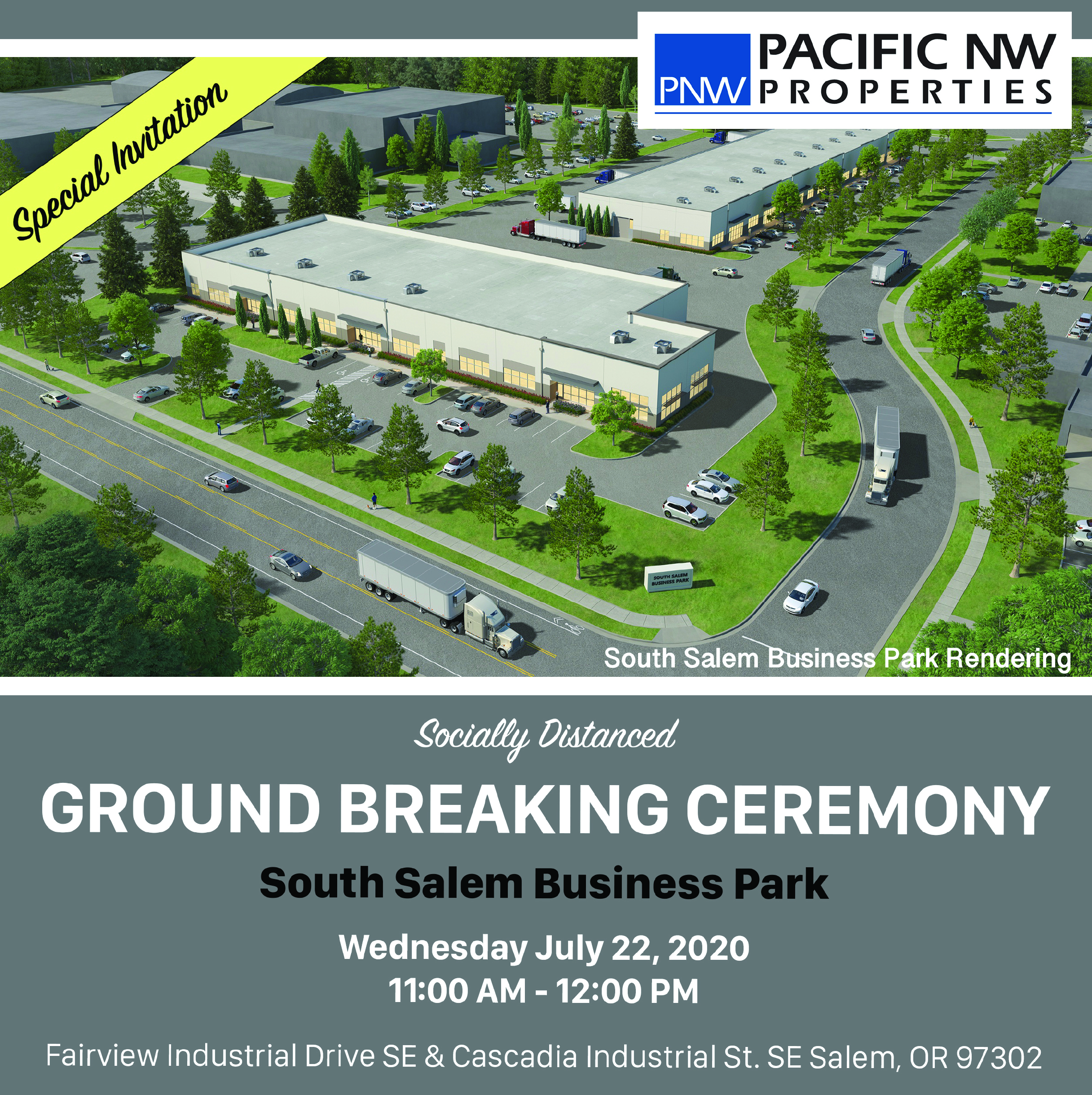 Pacific NW Properties breaks ground on industrial space in
