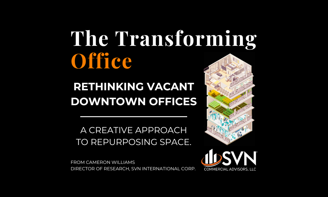 The Transforming Office | Rethinking Vacant Downtown Offices: A Creative Approach to Repurposing Space